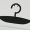 Reggiseno di Logo Black Plastic Hanger Female e gancio su misura della biancheria intima